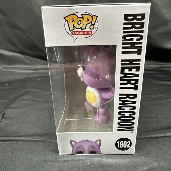 Funko! Pop Animation Care Bear Cousins Cozy Heart Penguin Bright Heart Raccoon - Picture 4 of 12